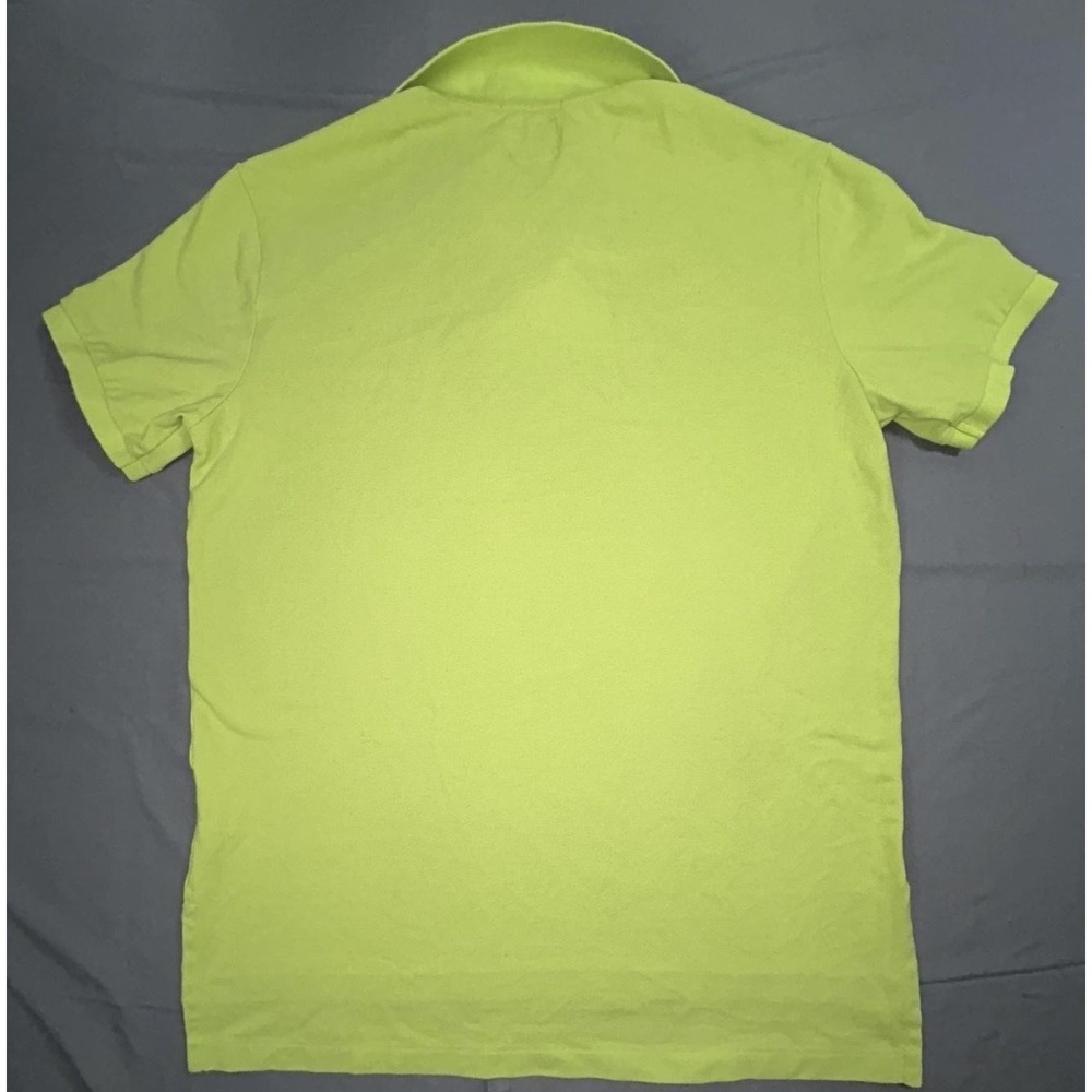 Wimbledon Polo Shirt Mens Large Green Pique Tennis Ralph Lauren Custom Fit - Picture 9 of 9